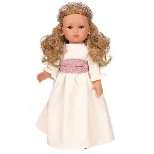 28223 Кукла Белла Первое причастие, блондинка, 45 см, виниловая