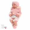 3378P Кукла малышка Наталия в розовом, 40 см, мягконабивная