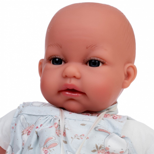 7049 Кукла Лина в розовом, озвученная (детский лепет), 34 см