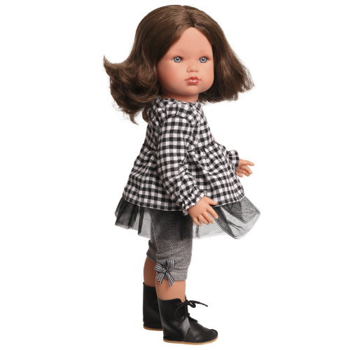 28224 Кукла Белла в чёрном платье, 45 см, виниловая