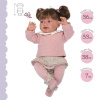 33114 Кукла малышка Ника в розовом, 40 см, мягконабивная