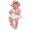 5076 Кукла пупс Элис в розовом, 42 см, виниловая