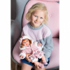 1561P Кукла Валентина в розовом озвученная (мама, папа, смех), 37 см