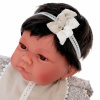 3309 Кукла малышка Мануэла в белом, 40 см, мягконабивная