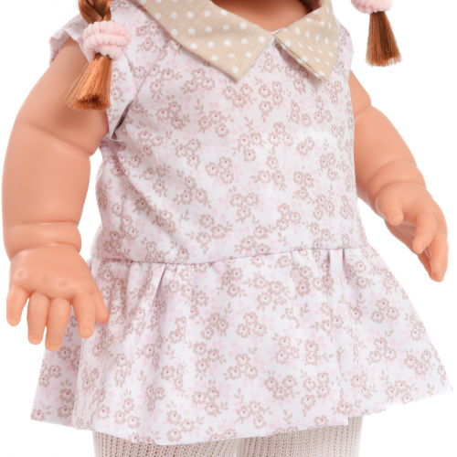 2249P Кукла модель Фермина в розовом, 38 см, виниловая из винила