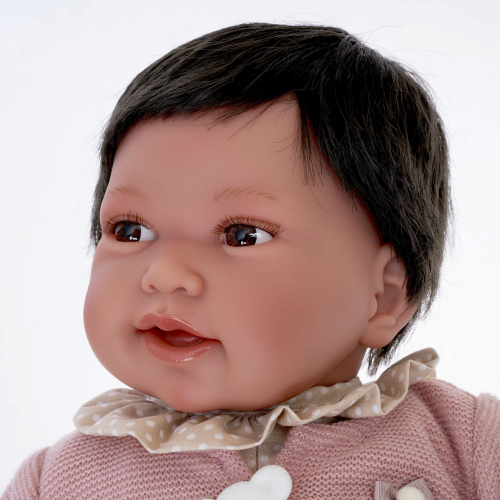 33006 Кукла малышка Елена в розовом, 40 см, мягконабивная
