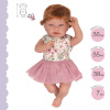 33070 Кукла малышка Саманта в розовом, 40 см, мягконабивная